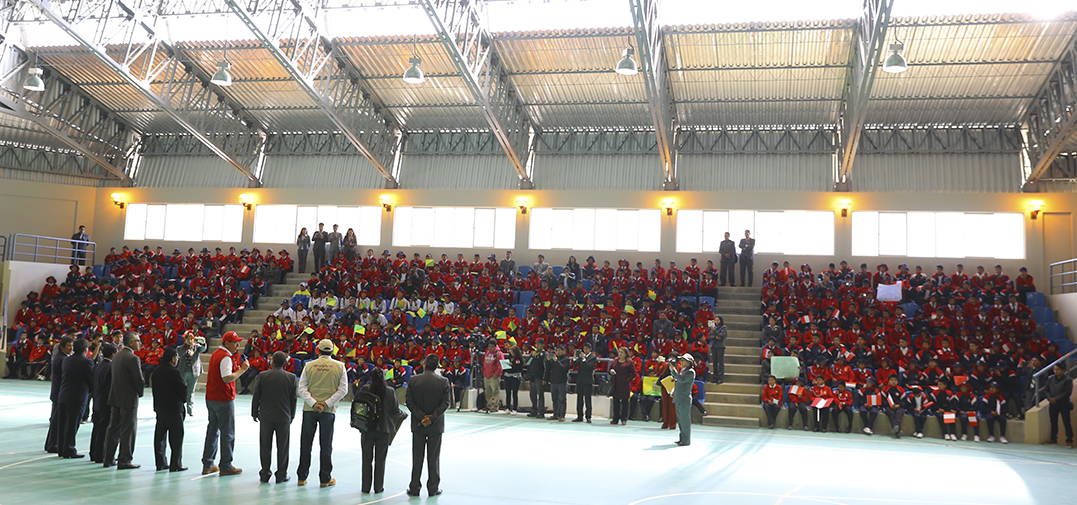 Región Huancavelica en la IE Emblemática Daniel Hernández