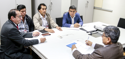 Reunión con alcaldes de la provincia de Chincheros en Apurímac