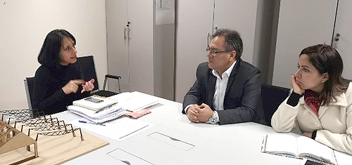 Reunión sobre acciones de Reconstrucción por parte de PRONIED