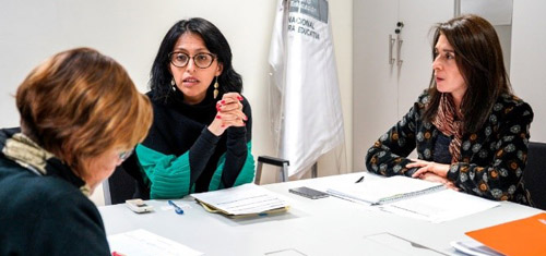 Reunión sobre COAR San Martín y otros colegios de la región