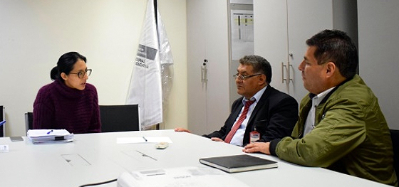 Reunión del PRONIED con autoridades y comunidad educativa