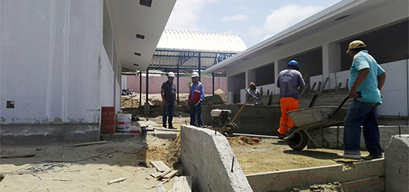 Supervisión de avances de obras de Unidad Zonal de Piura