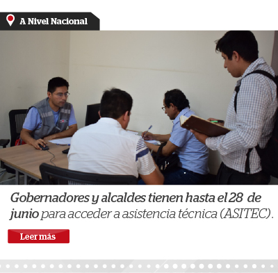 Pronied activó sistema de asistencia técnica virtual ASITEC para proyectos de infraestructura educativa